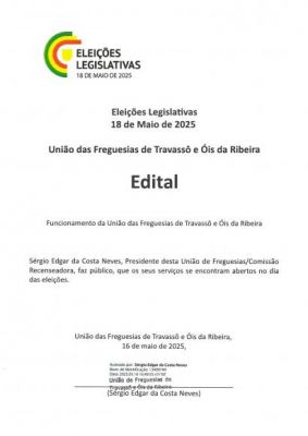 Eleições legislativas.