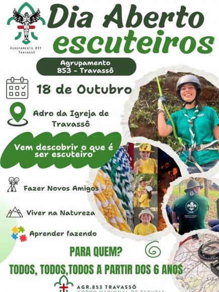 Dia Aberto do nosso Agrupamento de Escuteiros Dia Aberto do nosso Agrupamento de Escuteiros