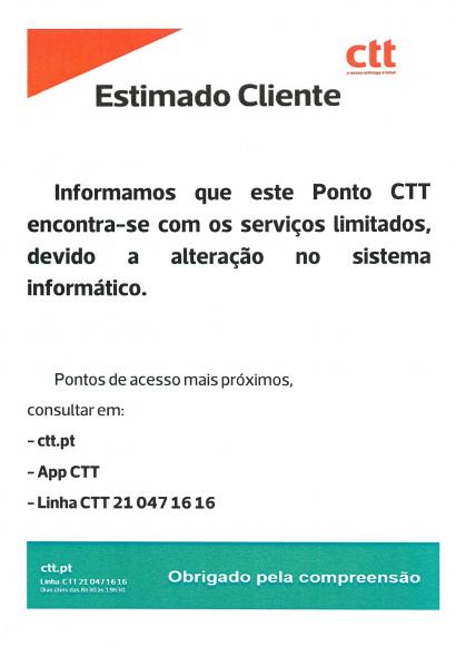 Ponto CTT - Travassô Ponto CTT - Travassô