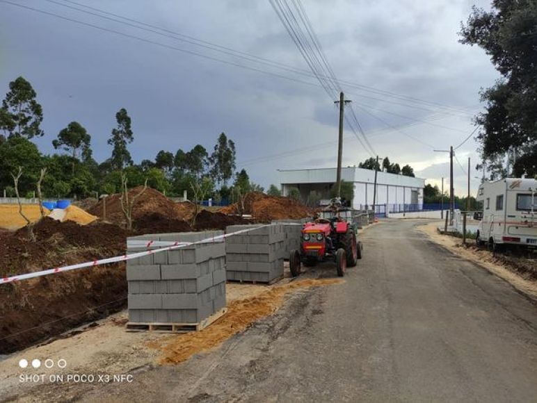 Obras nas Ruas do Areal e Rua da Rigueira em Travassô