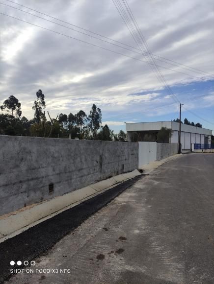 Trabalhos de construção de valetas