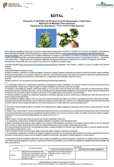 "Doença dos citrinos"