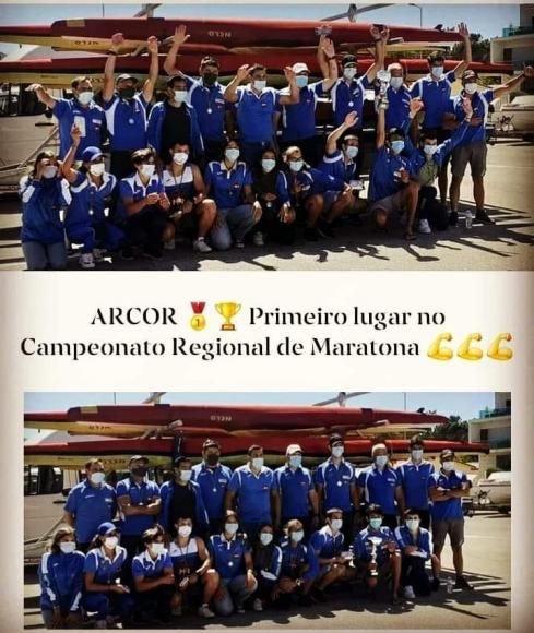 Arcor Canoagem primeira classificada no Campeonato Regional de Maratona