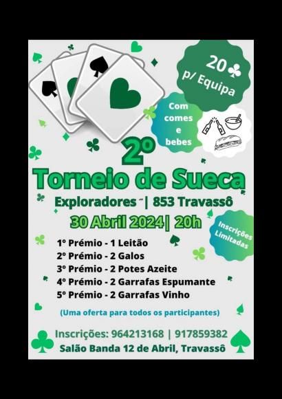 Segundo Torneio de Sueca dos Escuteiros! 