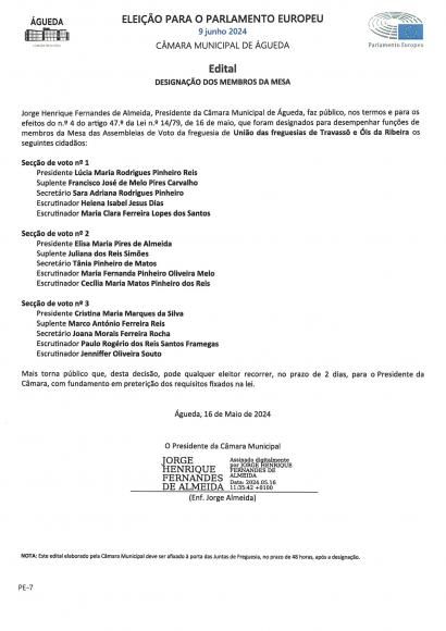 Eleição para o Parlamento Europeu 