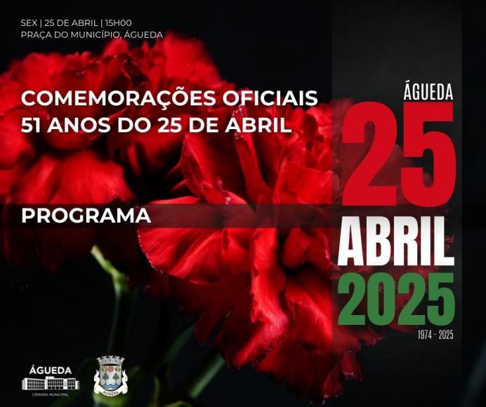 Águeda celebra 25 de abril com desfile associativo e sessão solene