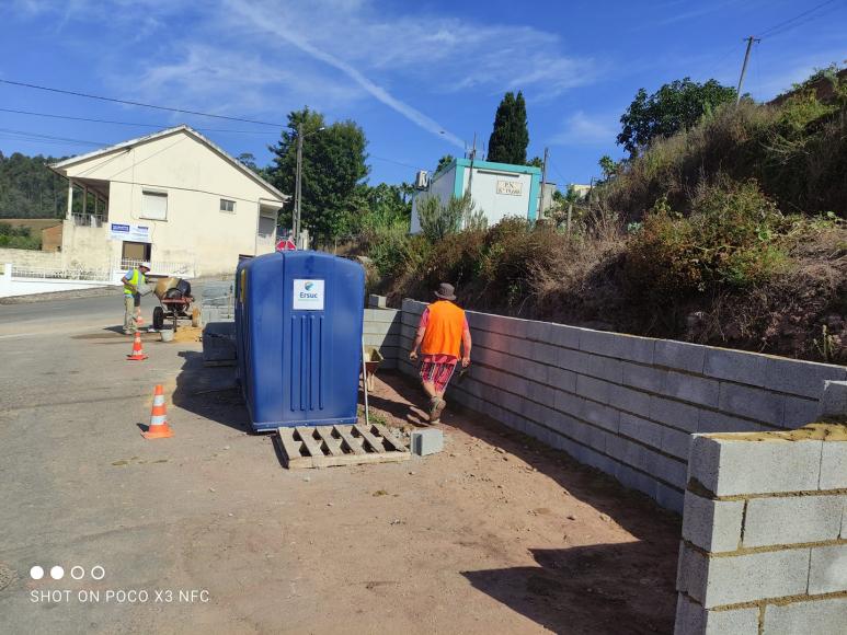 Melhoramentos da fonte e zona envolvente em Cabanões Melhoramentos da fonte e zona envolvente em Cabanões