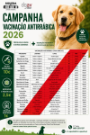 Profilaxia da raiva e outras zoonoses, vacina&ccedil;&atilde;o antirr&aacute;bica