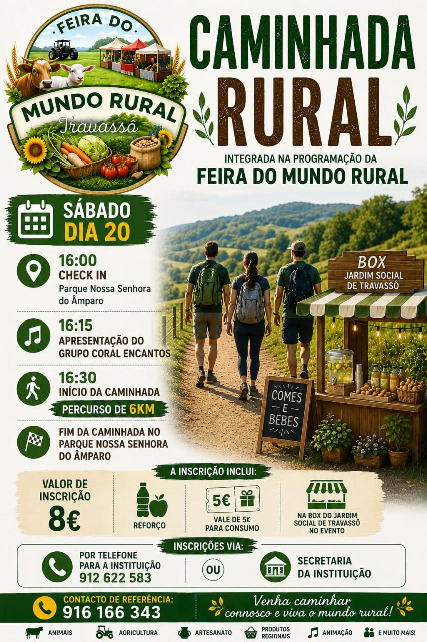 Caminhada Rural da Feira do Mundo Rural | Dia 20 